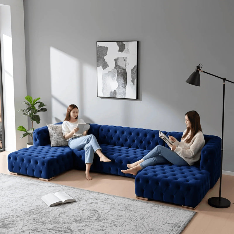 Nero Tufted Upholstered TV Bed with Lift-Up Mechanism