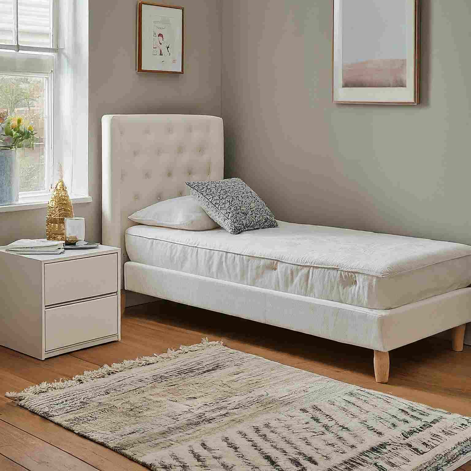3ft Single Bed with Mattress