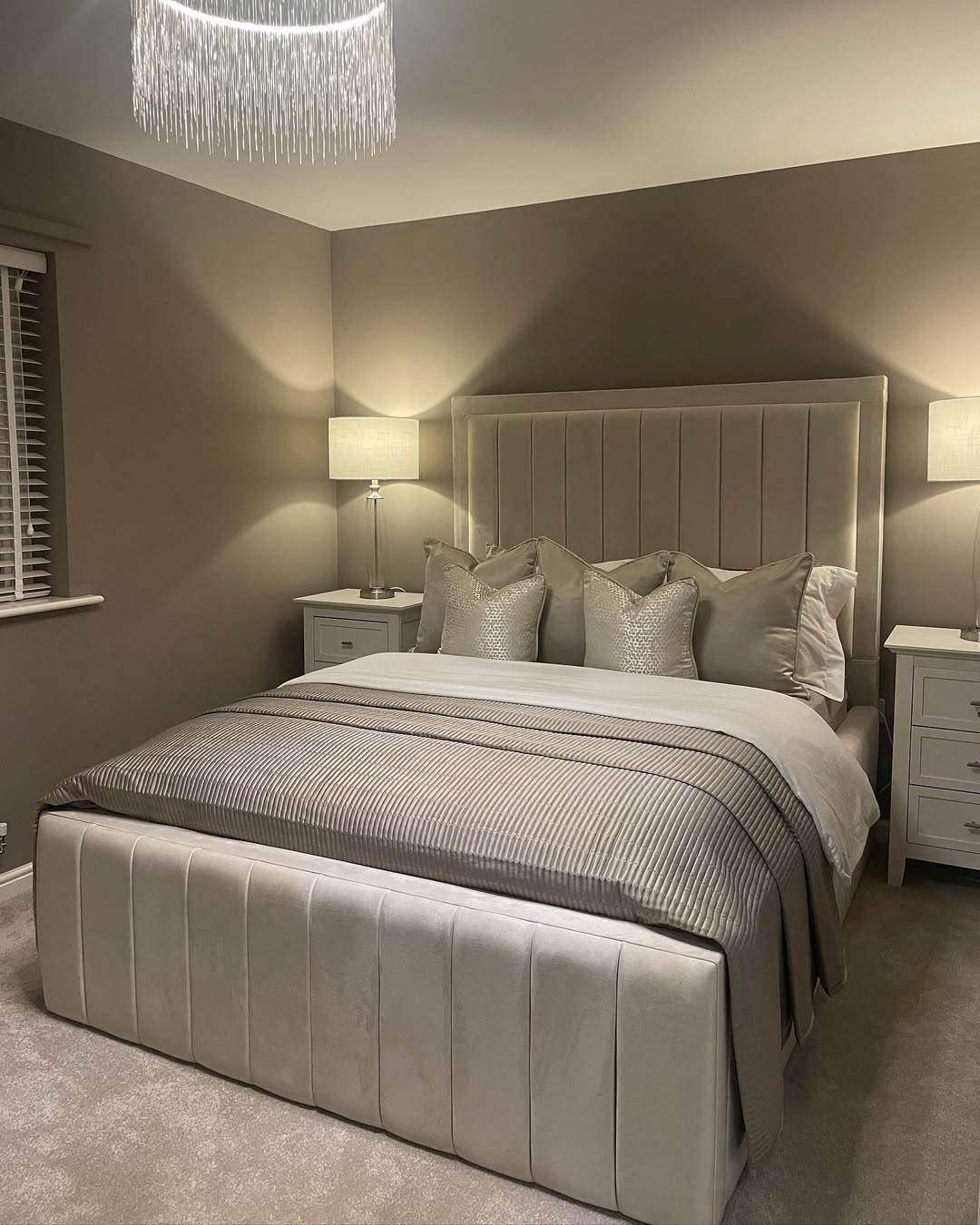 2025 Lines Bumper Bed – Safe & Stylish Comfort | Luxury Fabric Bed UK