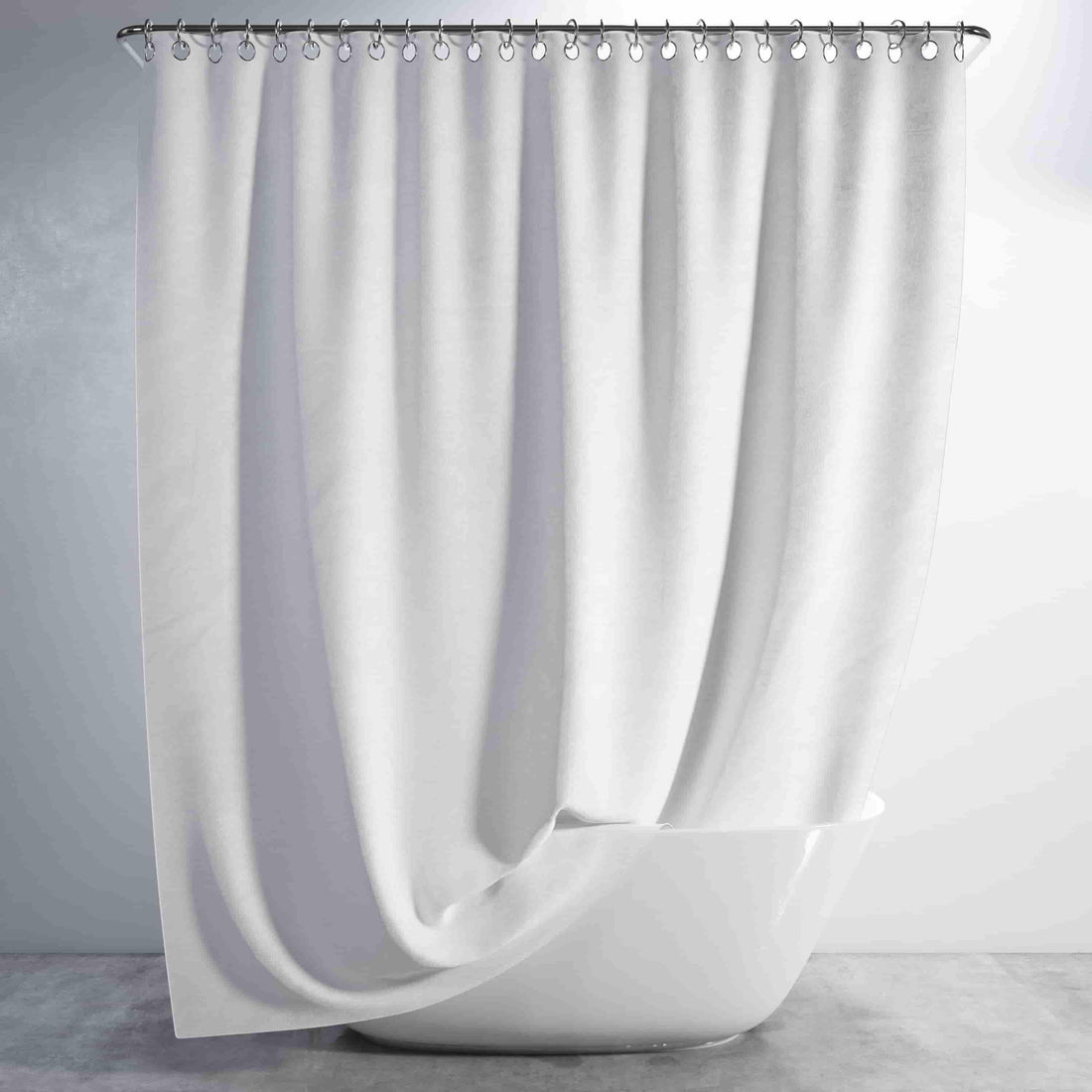 Elevate Bathroom with Stylish Grey Shower Curtains in the UK - UK Beds Direct ltd