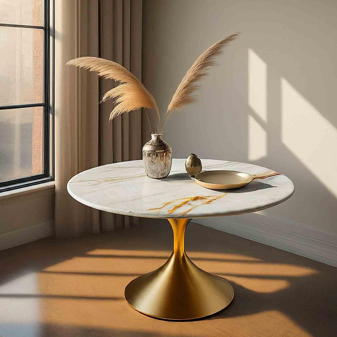 Elevating Elegance: The Timeless Allure of Round Marble Tables - UK Beds Direct ltd