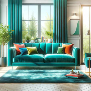 Teal Velvet Sofa: Styles, Designs & Benefits