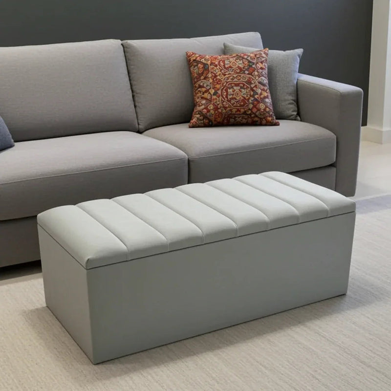 Luxury Upholstered Blanket Box – Stylish Storage with Everyday Function