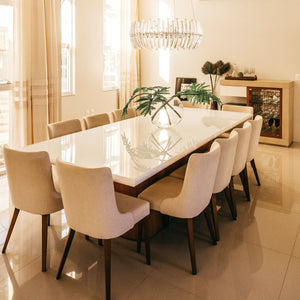 The elegance of a Glass Rectangular Dining Table in the UK