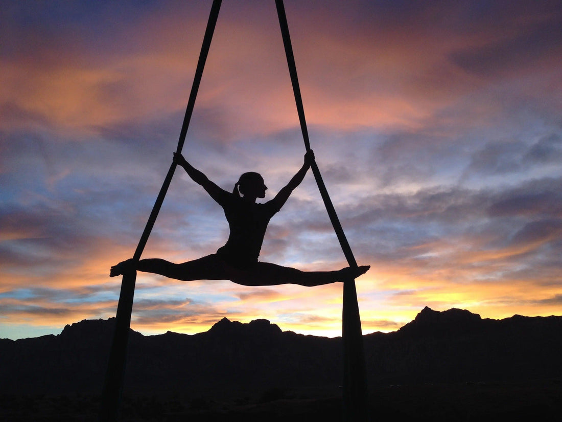 Aerial Yoga Potential Benefits for Sleep Quality in the UK - UK Beds Direct ltd