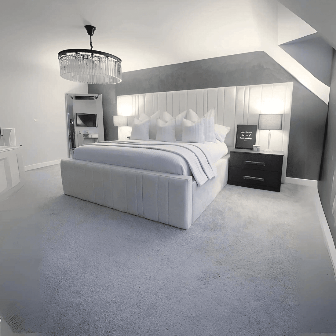 Explore UK Beds Direct's Luxury Sephora Panel Bed Designs