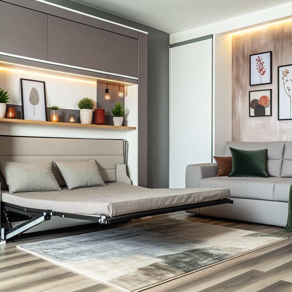 Wall Bed with Sofa: The Evolution of Space-Saving Design - UK Beds Direct ltd