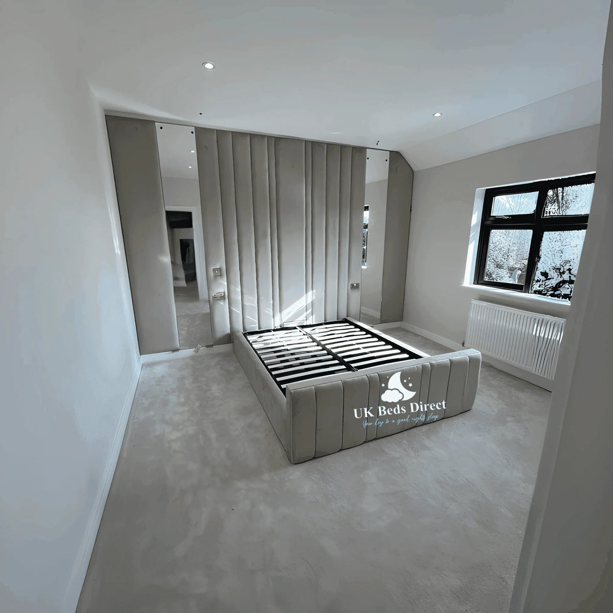 The Ultimate Wall Panel Beds Collection: Bespoke Upholstered Bed Frames for Luxury & Functionality - UK Beds Direct ltd