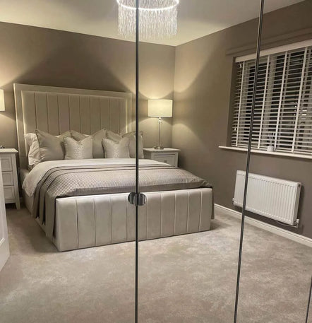 Sahara Aurora 2025 – Luxury Panel Bed Frame