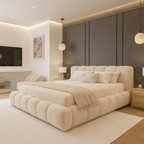 2025 Cloud Bed – Ultra Comfort Upholstered Bed Frame | Luxury Fabric Bed UK - UK Beds Direct ltd