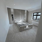 Vienna Wall Panel Bed – Bespoke Upholstered Bed Frame with Installation - UK Beds Direct ltd