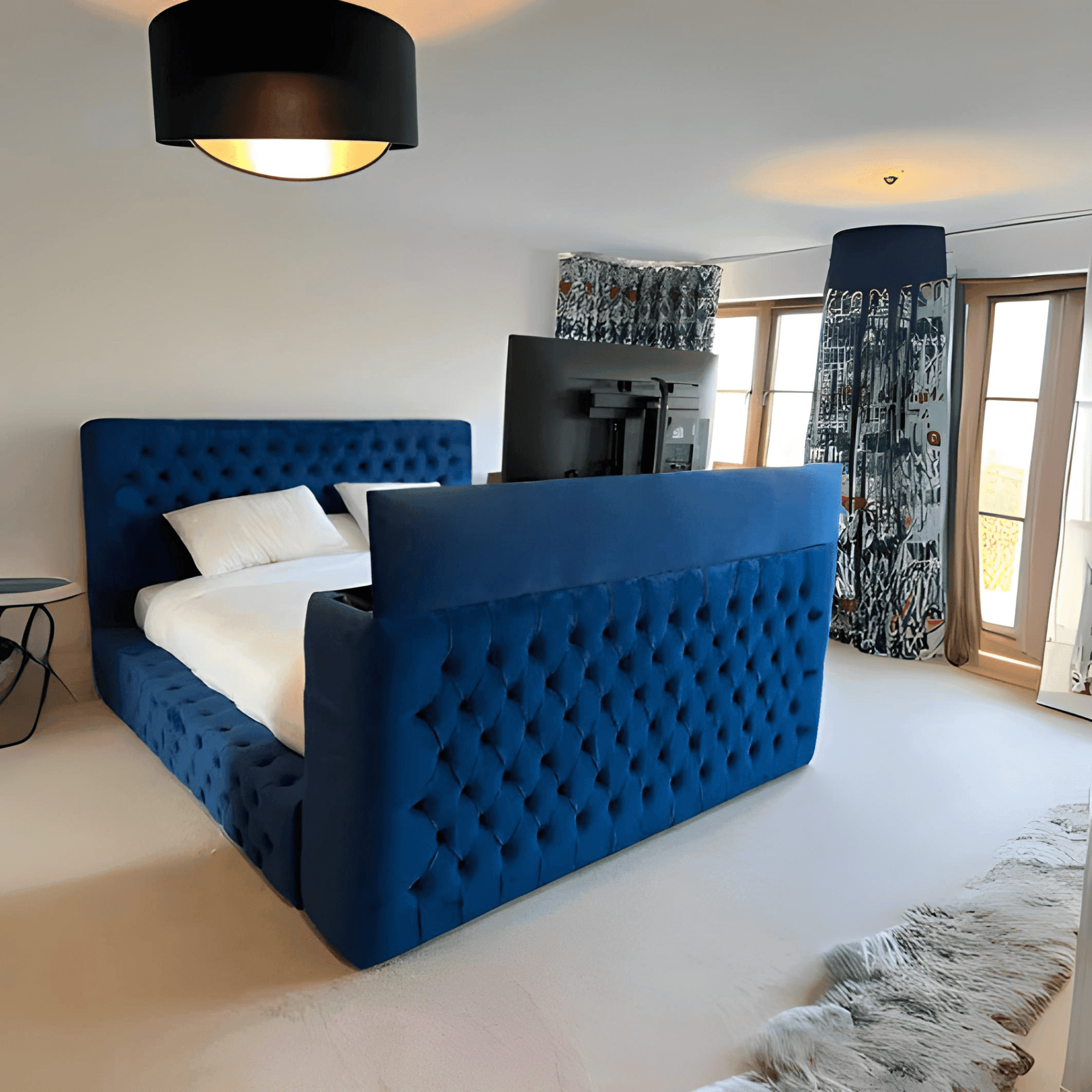 Wilton Chesterfield Tv Bed - UK Beds Direct ltd