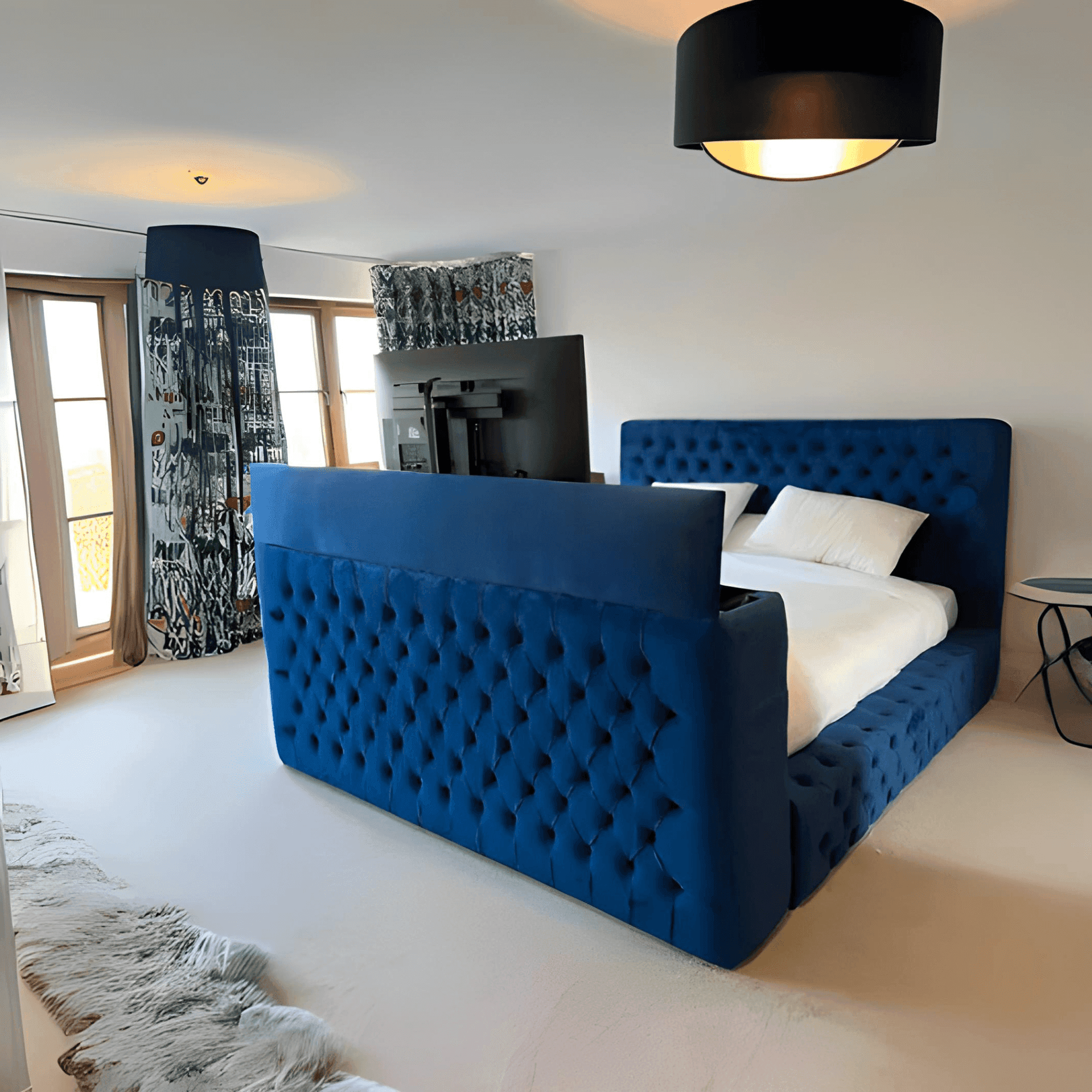 Wilton Chesterfield Tv Bed - UK Beds Direct ltd