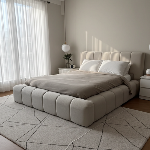 2025 Cloud Bed – Ultra Comfort Upholstered Bed Frame | Luxury Fabric Bed UK - UK Beds Direct ltd