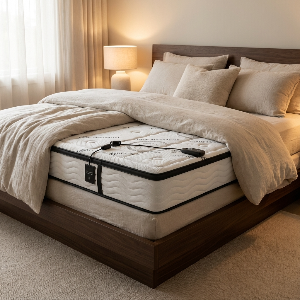 Prime Massage Mattress – 3000 Pocket Gel Springs & Integrated Kneading Massage Function