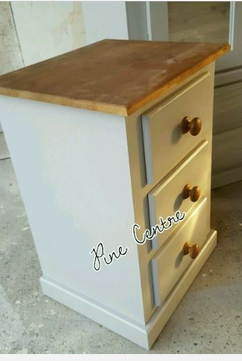 Pine Wooden Wardrobe 3 Drawers